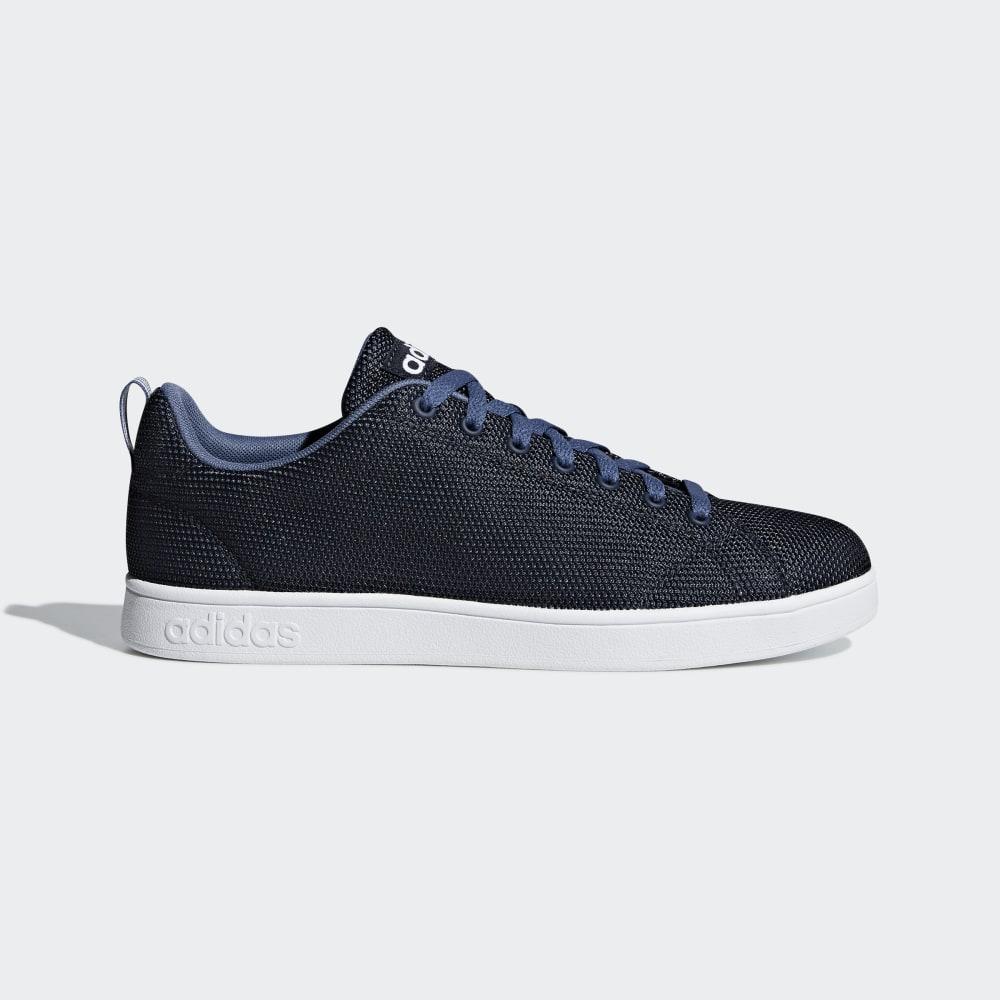 Pantofi Tenis Adidas VS Advantage Clean Barbati Romania - Negrii/Albastri/Albi F34437